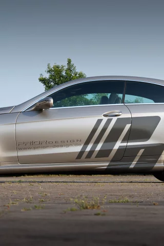 prior design, 1920x1200, машина, car, mercedes e-class coupe c207, tuning