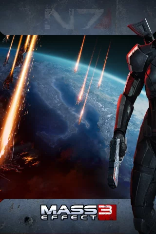 костюм, оружие, шепард, игра, женщина, female, shepard, mass effect 3