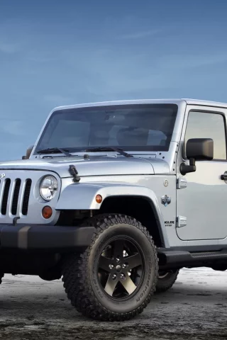 арктик, wrangler, внедорожник, unlimited, небо, jeep, ренглер, джип, arctic, колёса, анлимитед, передок