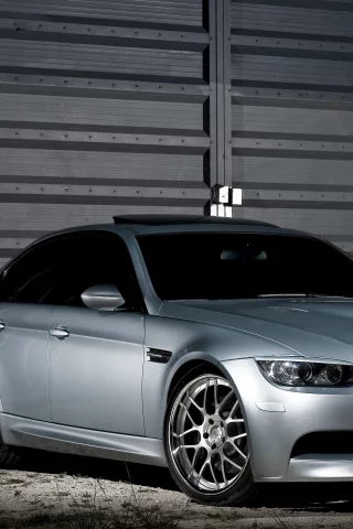 m3, e90, серебристый, bmw, бмв, silvery, передняя часть