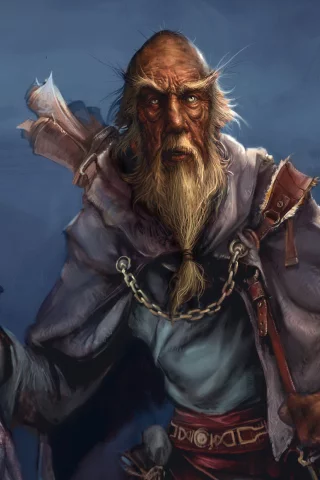 blizzard entertainment, декард каин, gamewallpapers, диабло, deckard cain, последний из хорадрима, diablo3