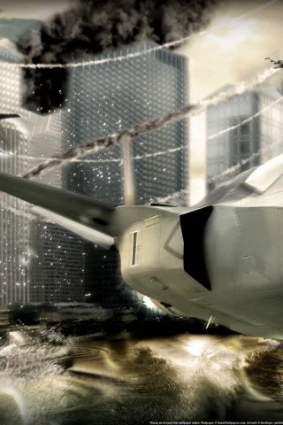 город, самолёты, tom clancy hawx