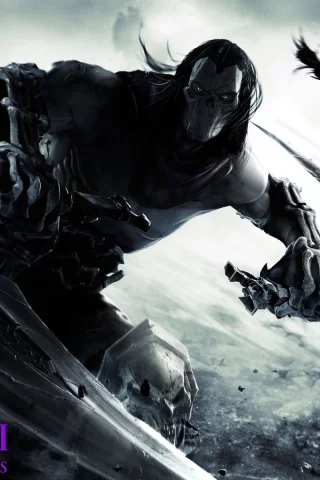 тучи, птица, Darksiders