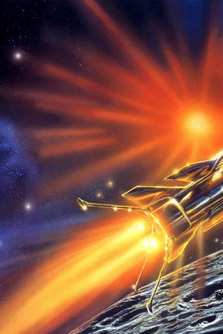 картина, bob eggleton, anti-ice, alien horizons