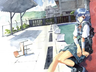 neon genesis evangelion, ayanami rei, nge