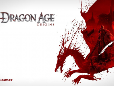 дракон, девушка. воин, dragon age origins, кровь