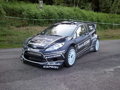 wrc, rally, fiesta rs, черный, black, ford