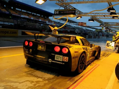 24 hours of le mans, john brooks, corvettec6r wide