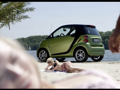 fortwo, green, and, babe