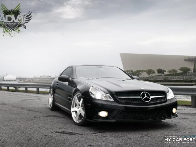 sl 65 amg, белый, mercedes