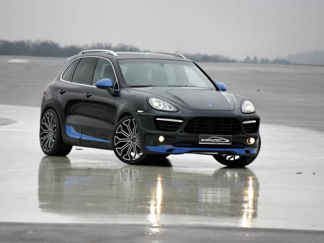 car, небо, tuning, отражение, reflection, sky, машина, asphalt, speedart, асфальт, porsche cayenne, 3072x2048