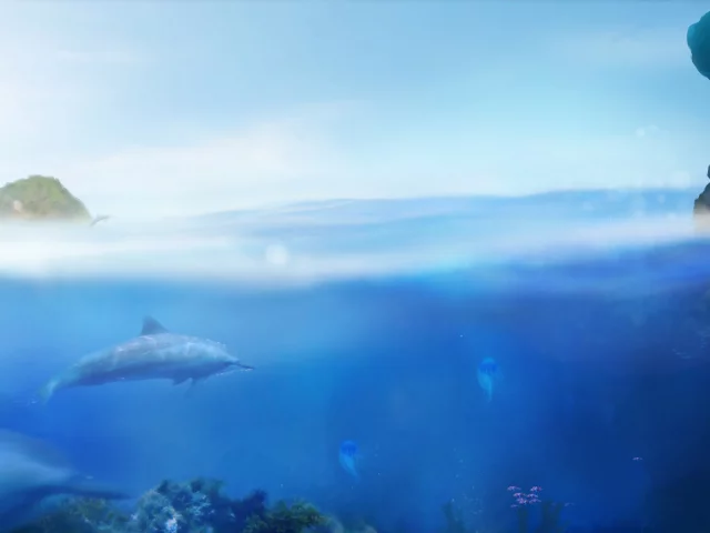 игры, вода, games, дельфин, медузы, рыбы, ecco the dolphin, море