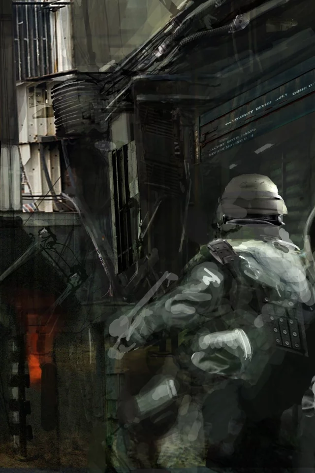 улица, люди, оружие, маски, игра, солдаты, killzone 2