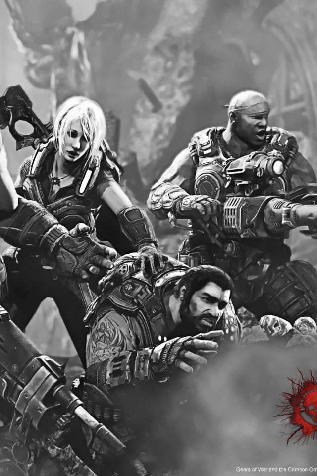 маркус феникс, gears of war 3, игры, шестерни войны