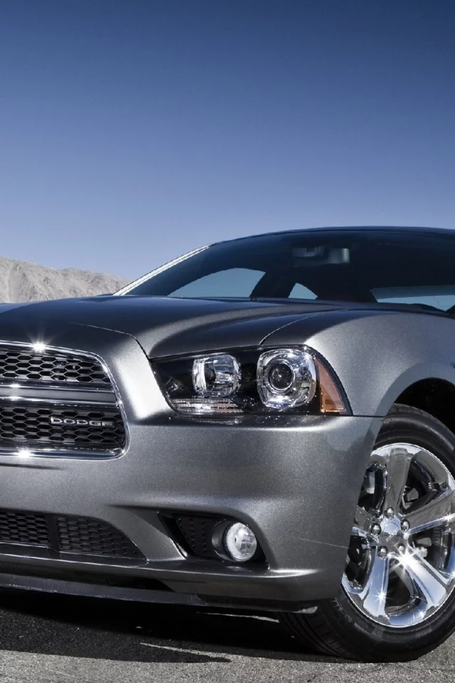 rt awd, небо, горы, дорога, dodge charger, пустыня