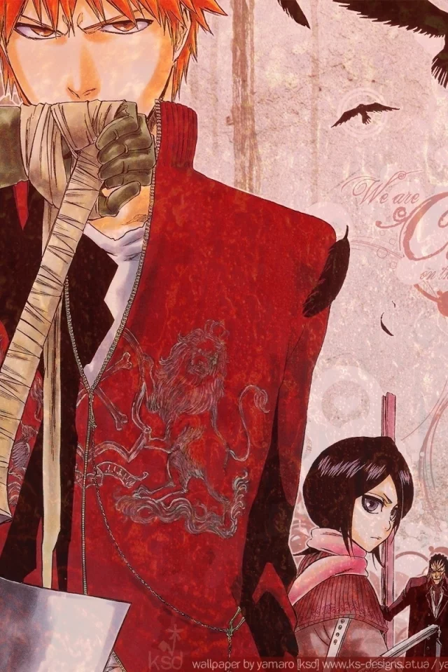 ichigo, блич, bleach, crows