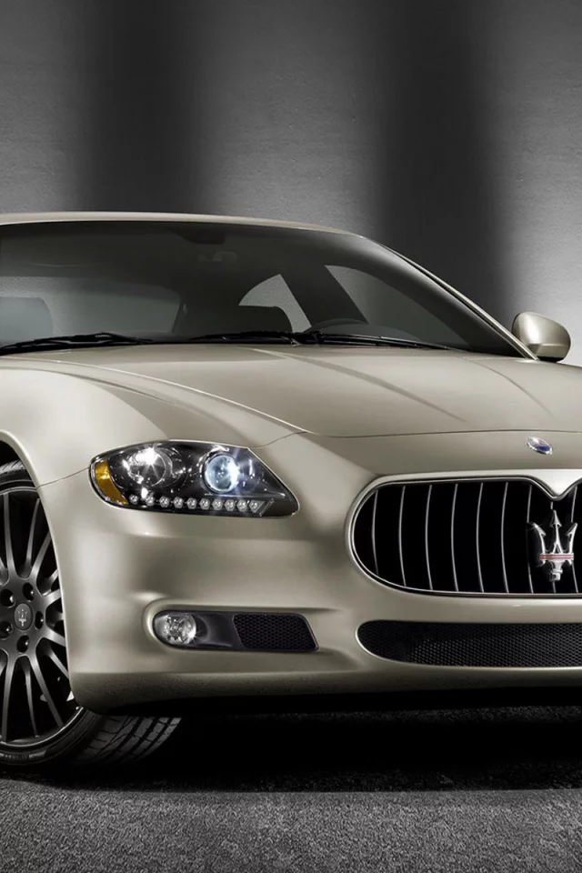 фары, эмблема, maserati, quattroporte