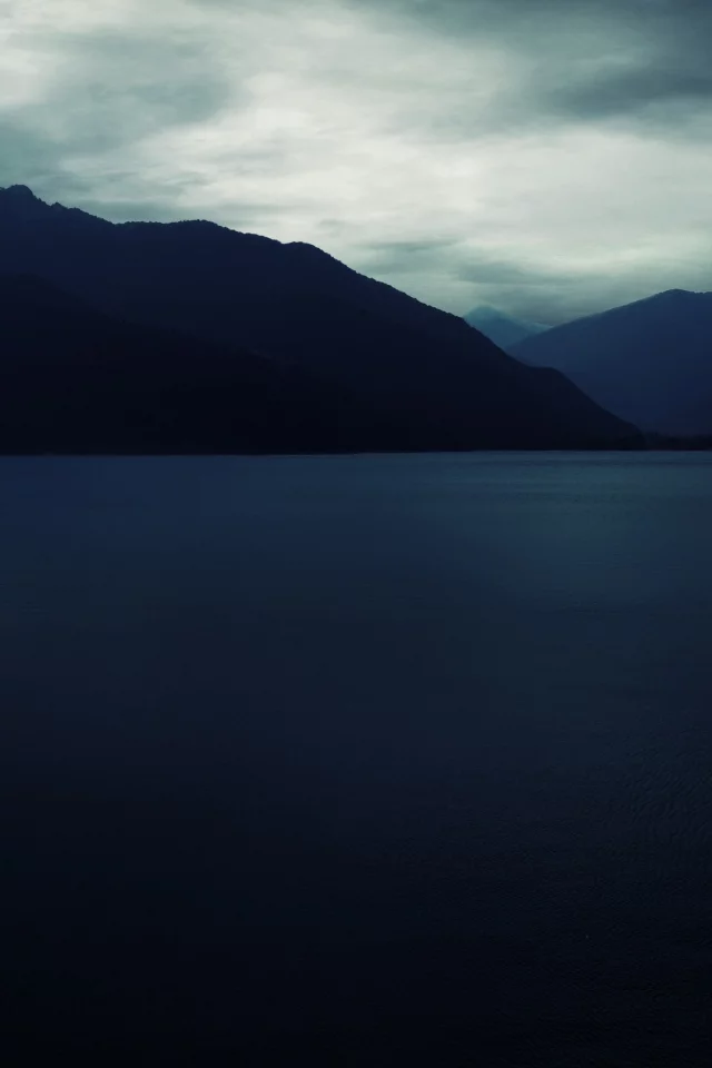 пейзажи, горы, море, deep blue