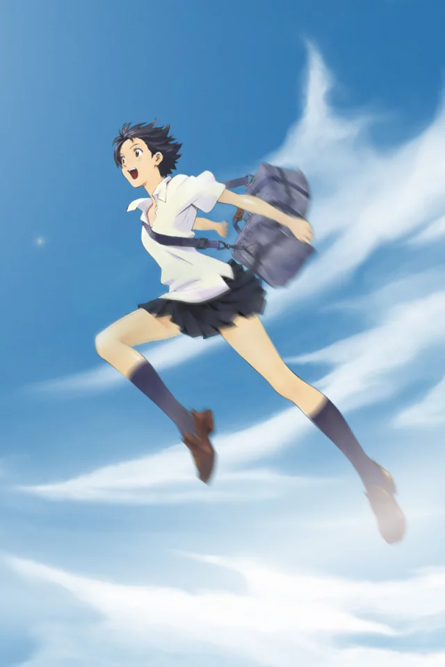 прыжок, toki o kakeru sh__jo, the girl who leapt through time, девочка покорившая время