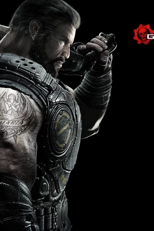 броня, gears of war 3, война, ot zeus, обрез, maria