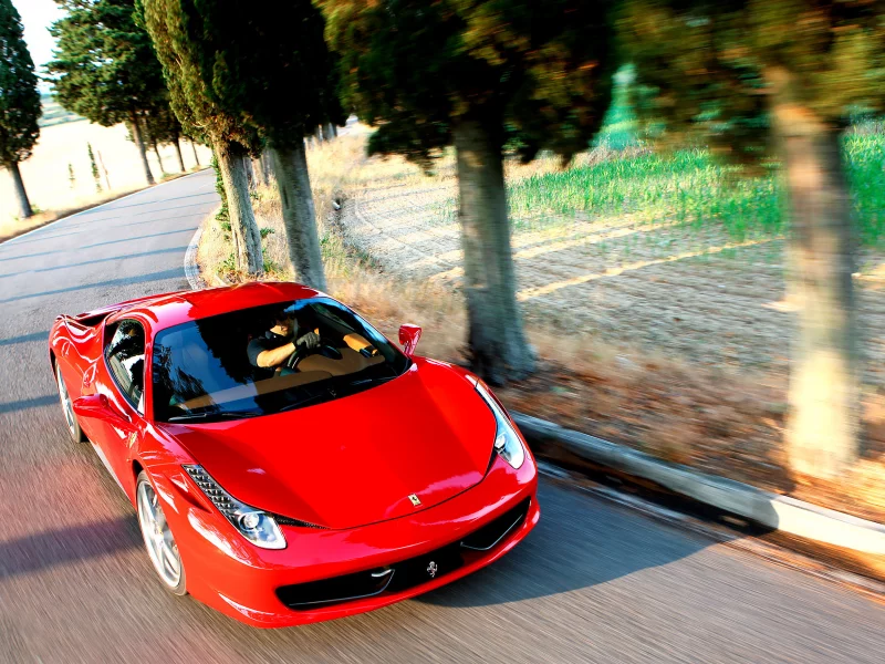 вираж, italia, ferrari