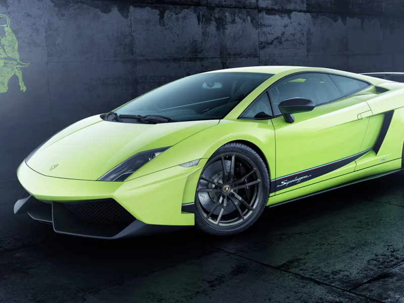 суперкар, gallardo, бык