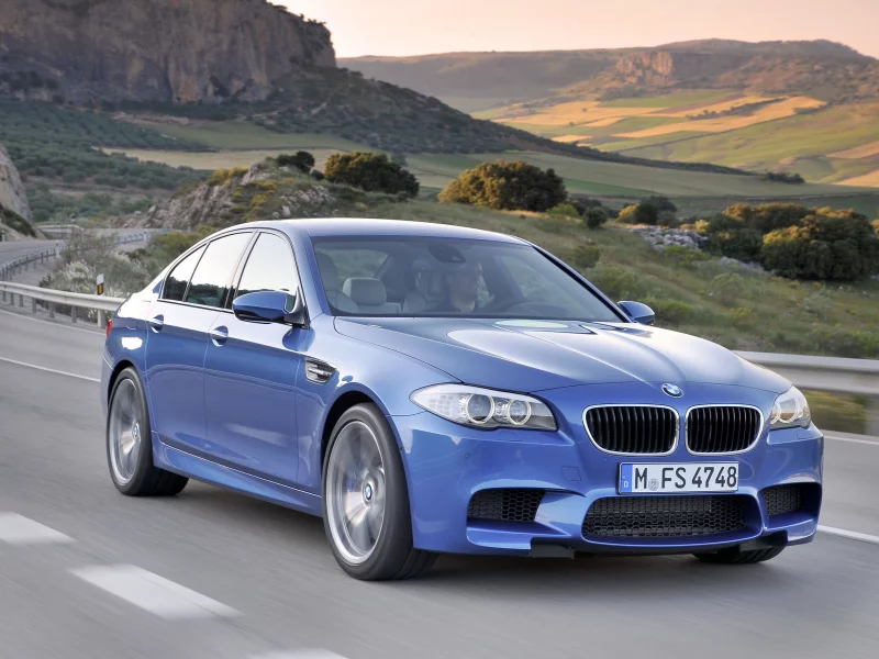 дорога, bmw m5 2011, поля, speed, скорость, nature, road, car, 3000x1993, природа, машина, hills