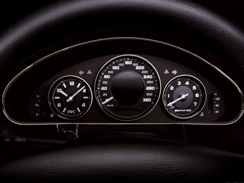 cls55, mercedes-benz, приборы, amg, cls-klasse