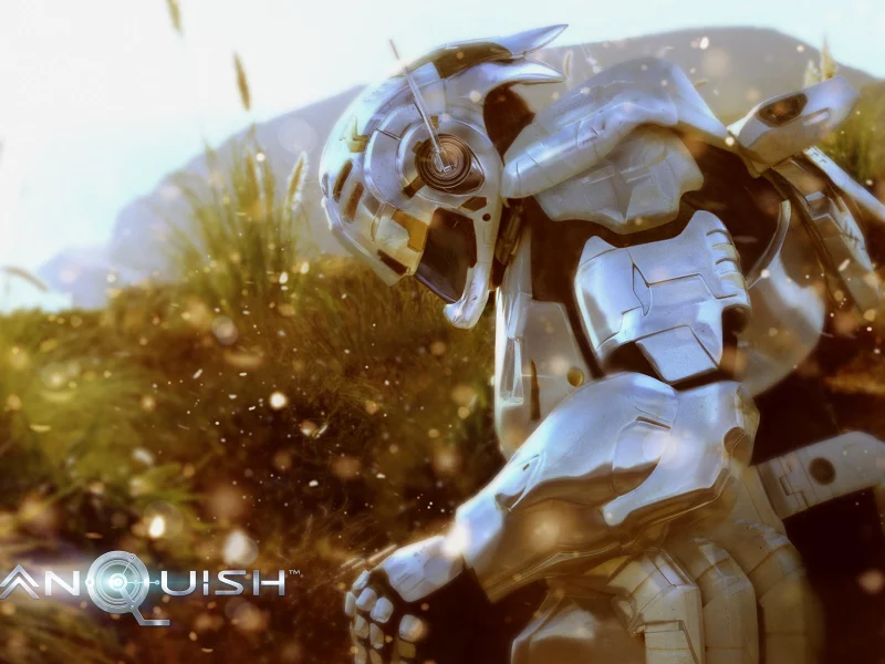 vanquish, главгерой, трава, солнце