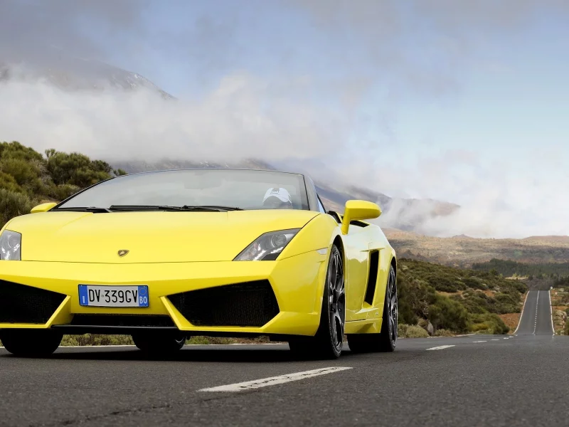 ламборджини, обои, авто, lamborghini, машины, дорога, gallardo lp560
