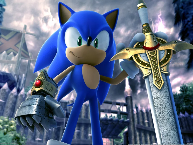 sega, обои, sword, ёжик, sonic and the black knight, соник, меч, hero, игры, beautiful game wallpapers