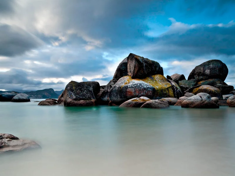 скалы, камни, море, пейзаж