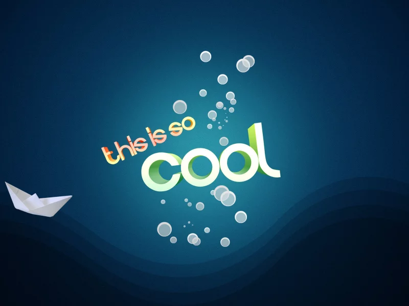 арт, креатив, минимализм, синий фон, this is so cool