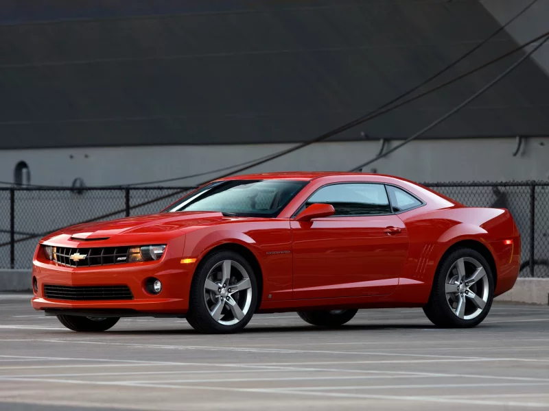 chevrolet, camaro, стоянка, автомобиль
