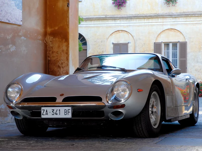 улица, день, bizzarrini, ретро, стиль