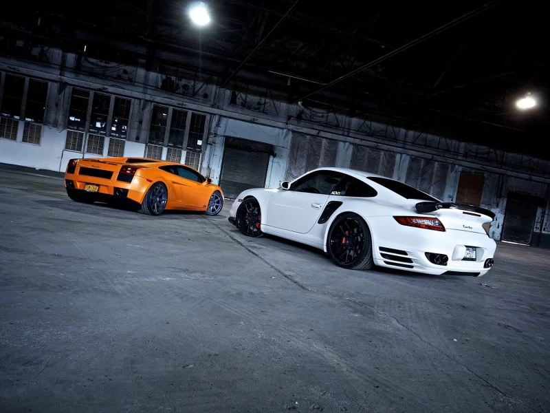 cars, lamborghini gallardo, auto, тачки, porche