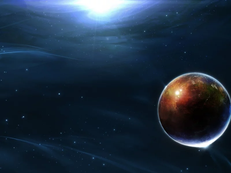 stars, light, свет, space, свечение, planet, лучи, космос