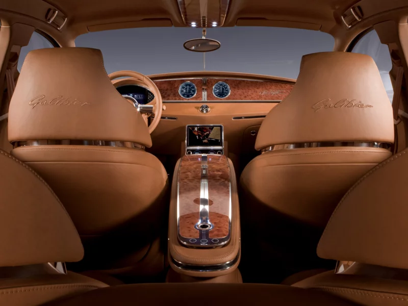 bugatti galibier, салон, авто