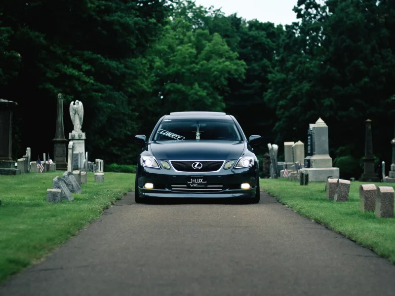 кладбище, лексус, авто, lexus, gs