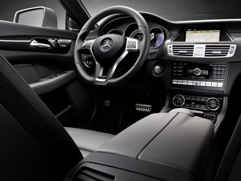 benz, auto wallpapers, салон, mercedes, авто обои, мерседес, cars, cls