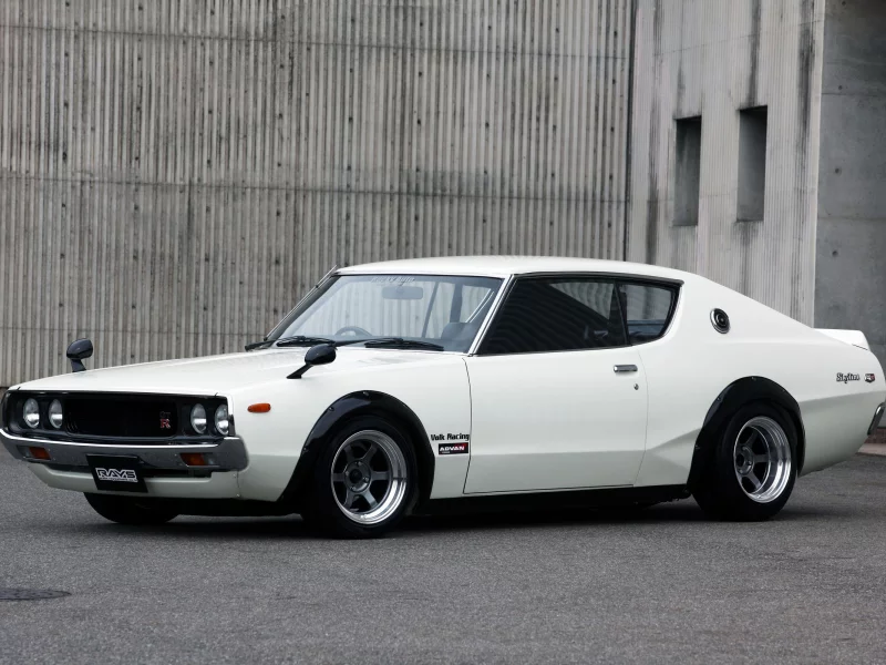 ретро, nissan, 1974, skyline, авто, классика, обои, wallpaper