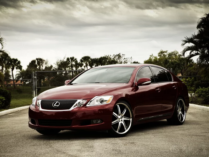лексус, lexus gs, тучи, стайлинг, диски
