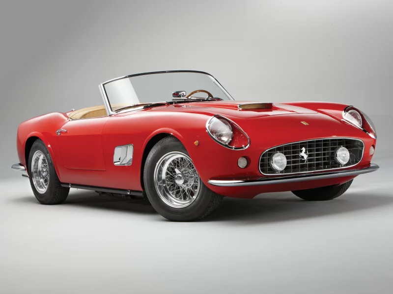 spider, california, 250gt, ретро, авто, ferrari