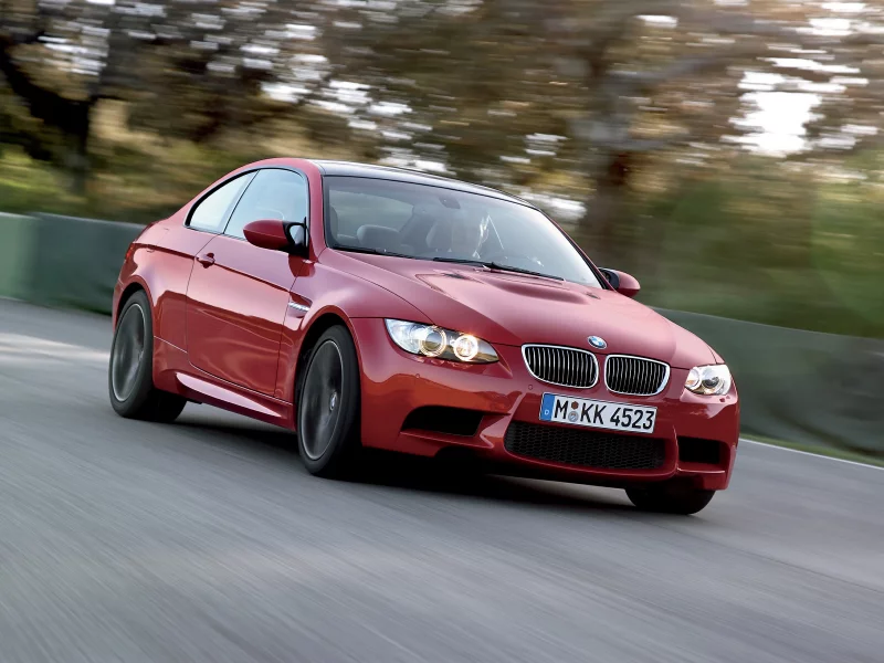 m3, bmw, red