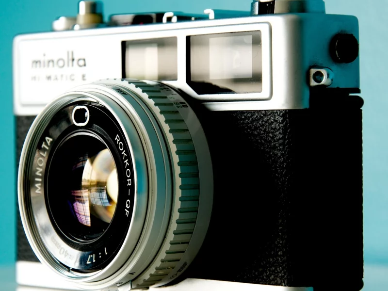 макро, объектив, minolta, фотоаппарат