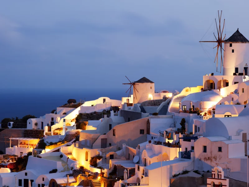 greek, греция, water, city, огни, lights, clouds, море, sea, sky, дома, город, утро, вода, небо, облака, 2560x1600, morning, houses
