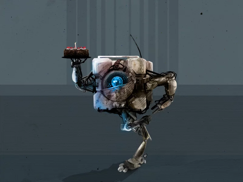 portal, портал, кубик, тортик