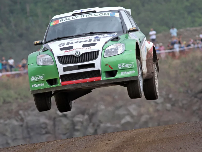 skoda fabia s2000, german car scene, intercontinental rally challenge, skoda - azores rally 2010