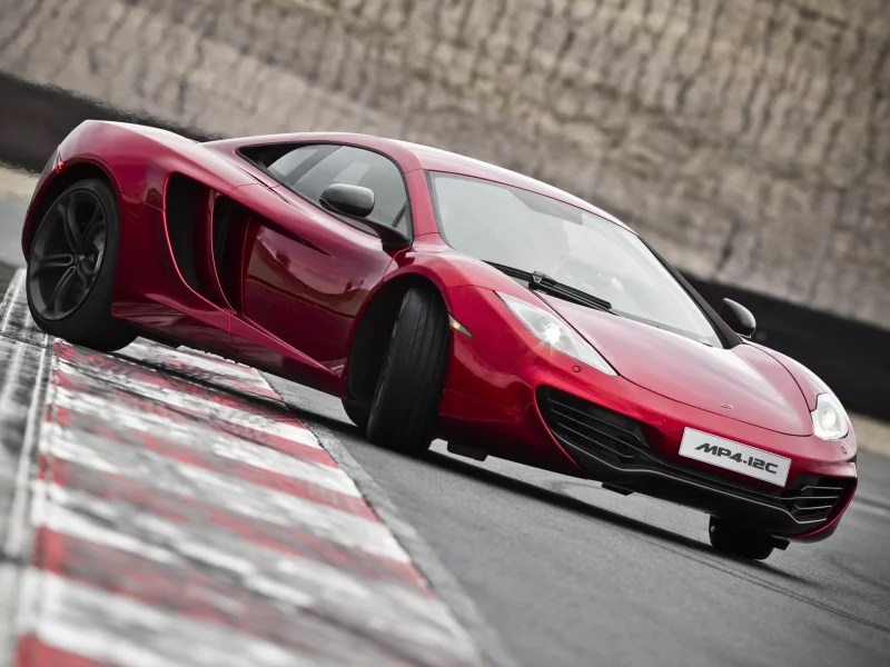 mp4-12c, макларен, mclaren, red, красный