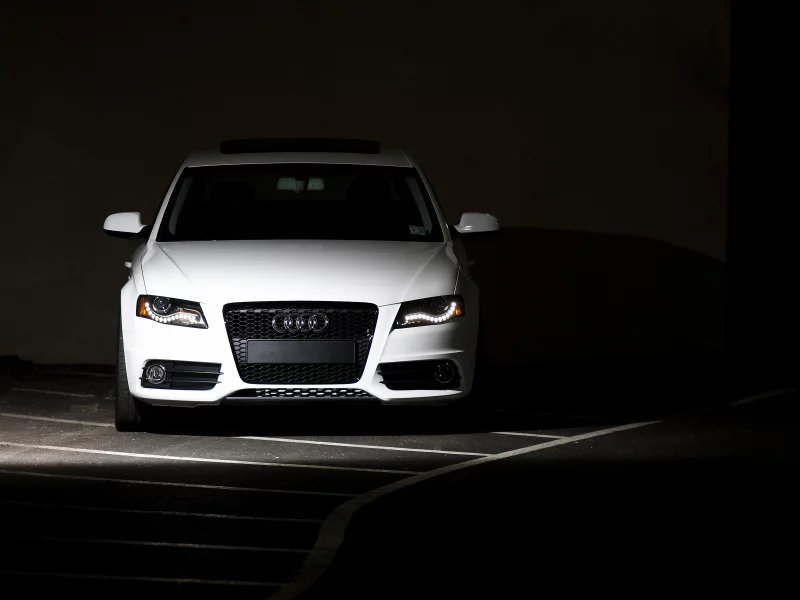 cars wall, темный фон, обои авто, auto, wallpapers, parking, cars, audi a4, сity